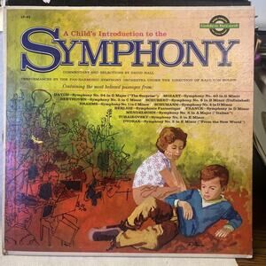 A Child’s Introduction To The Symphony Music Vinyl LP Golden Record Beethoven+￼